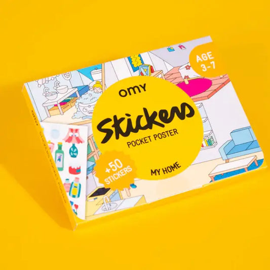 OMY Sticker Decor Pocket - My Home