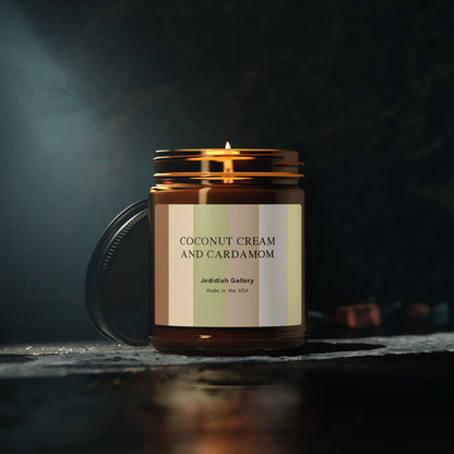 Coconut Cream and Cardamom Candle