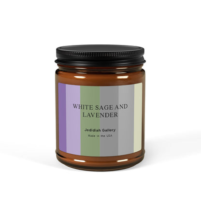 White Sage and Lavender Candle