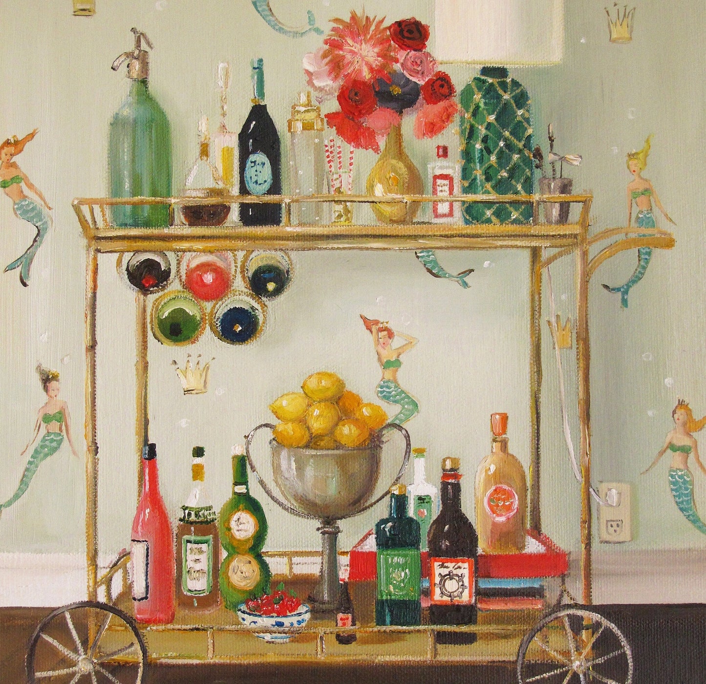 Barmaids, Open Edition Print by Janet Hill