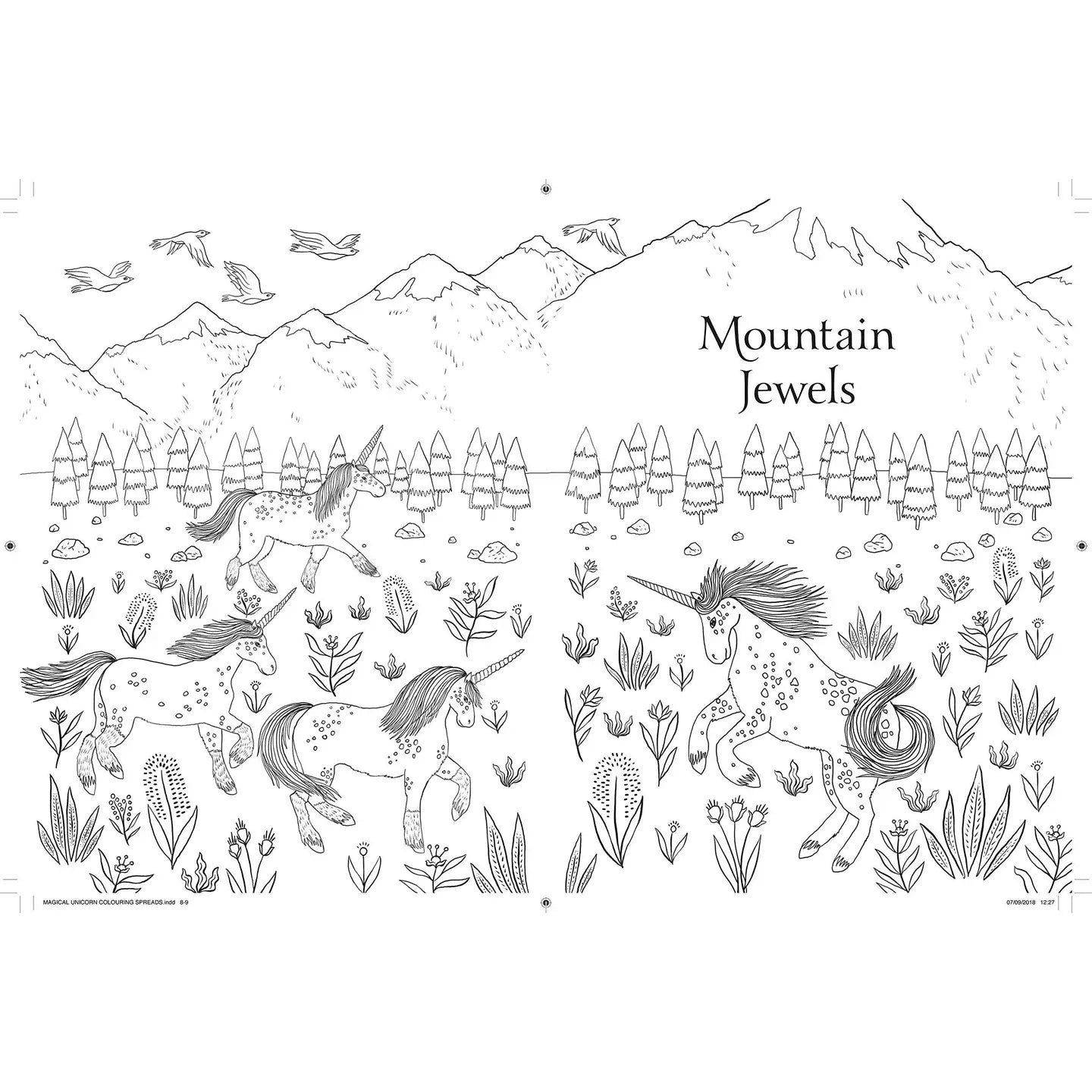 Magical Unicorn Society Official Coloring Book