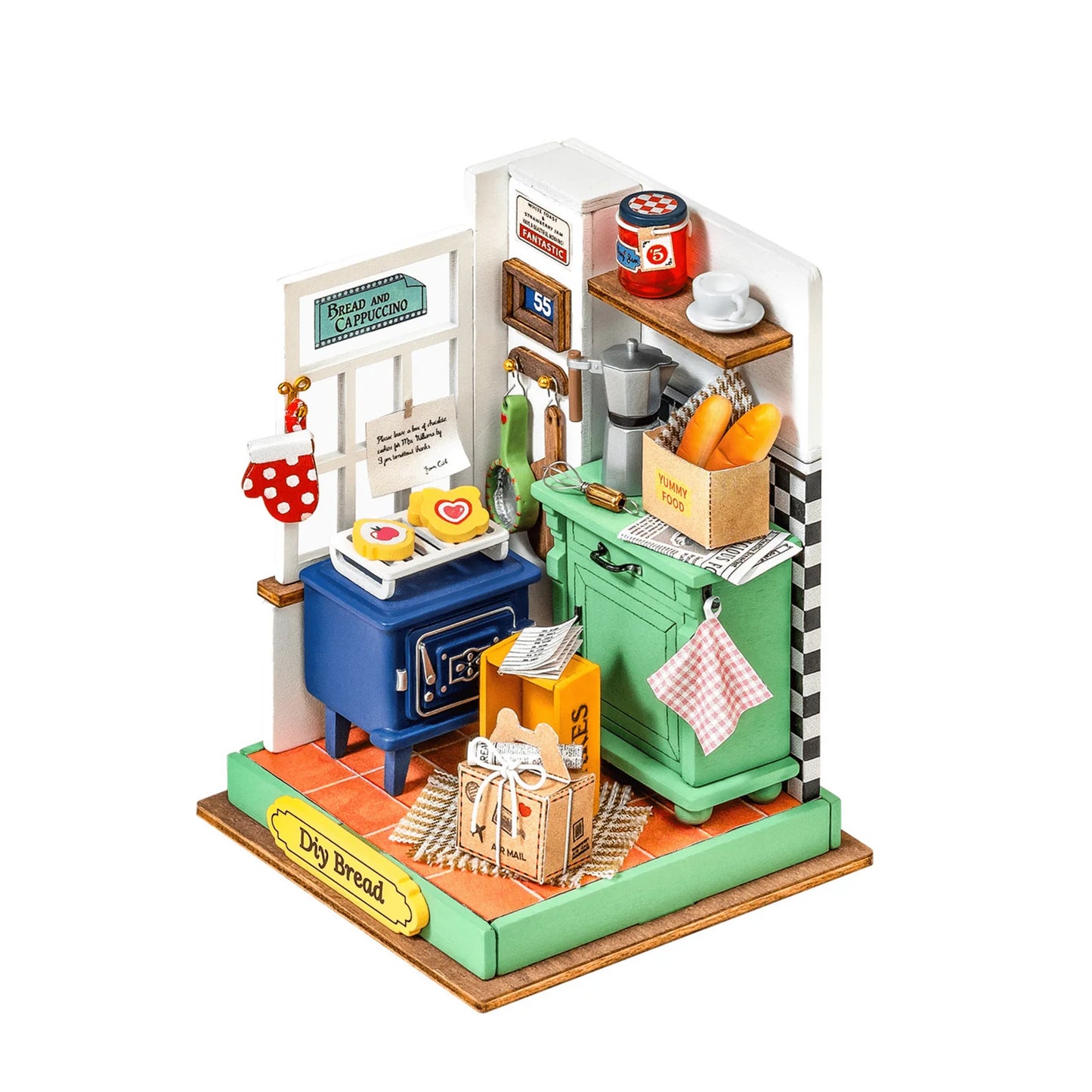 Tiny Miniature House Kit - Little & Warm Space Series 2