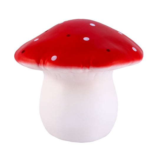 Large Mushroom Lamp- Red