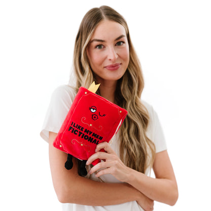 Book Boyfriend Plush for Book Lovers - Bookish Merch