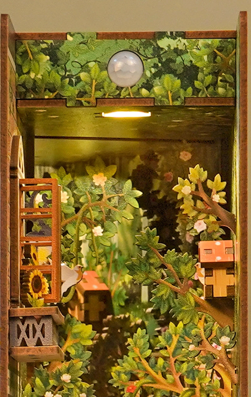 Diy Miniature House Book Nook Kit: Secret Garden