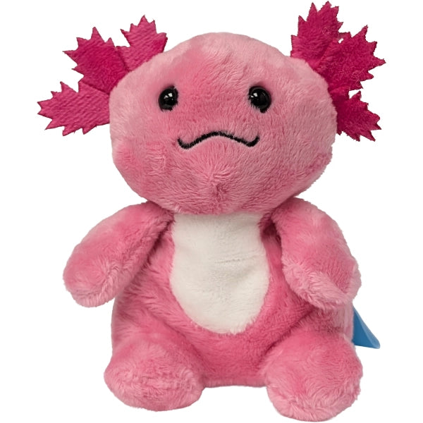 Boba the Canned Axolotl Stuffed Animal Plush w/Funny Jokes