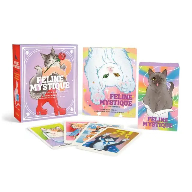 Feline Mystique Oracle Deck and Guidebook