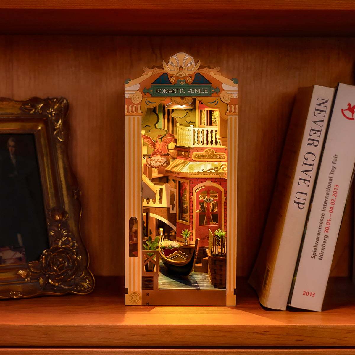 Diy Miniature House Book Nook Kit: Travel in Venice