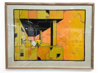 Cloud City, Screen Print by everyday balloons