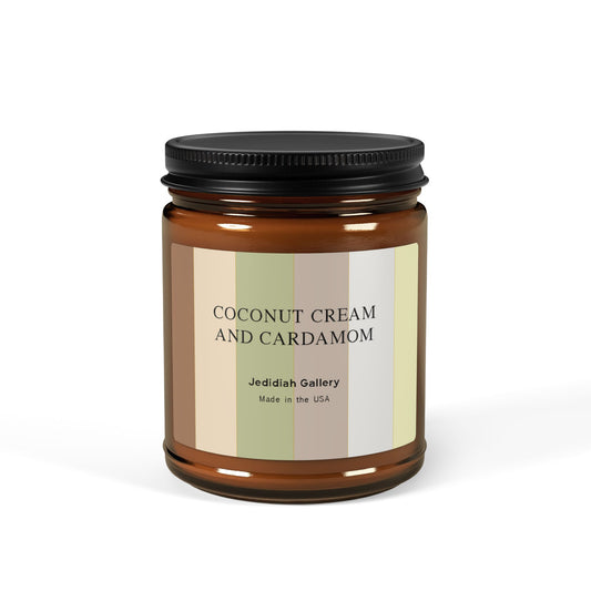 Coconut Cream and Cardamom Candle