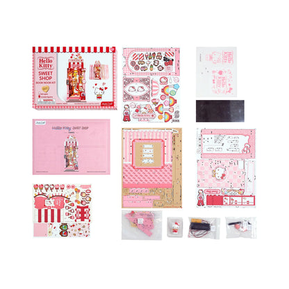 Hello Kitty® Sweet Shop - DIY Book Nook Kit (Miniature Candy Shop)