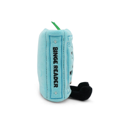 "Building My Dream Library" Book Plush Bag Charm - Binge Reader