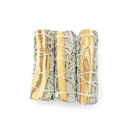 White Sage with Palo Santo Smudge Stick (4 in.)