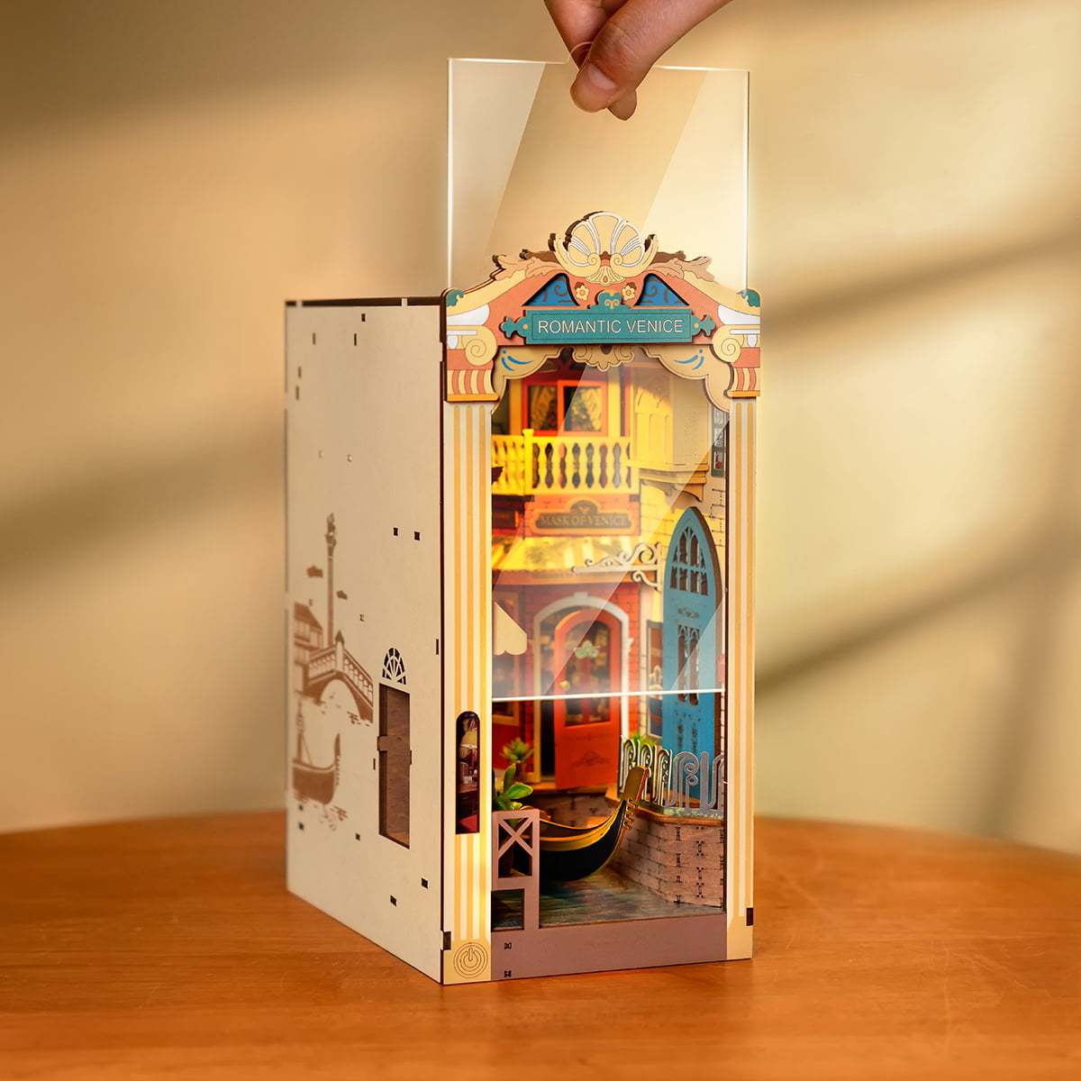 Diy Miniature House Book Nook Kit: Travel in Venice