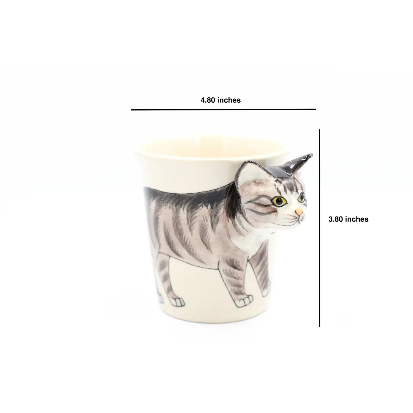 Tabby Cat Mug 10 oz