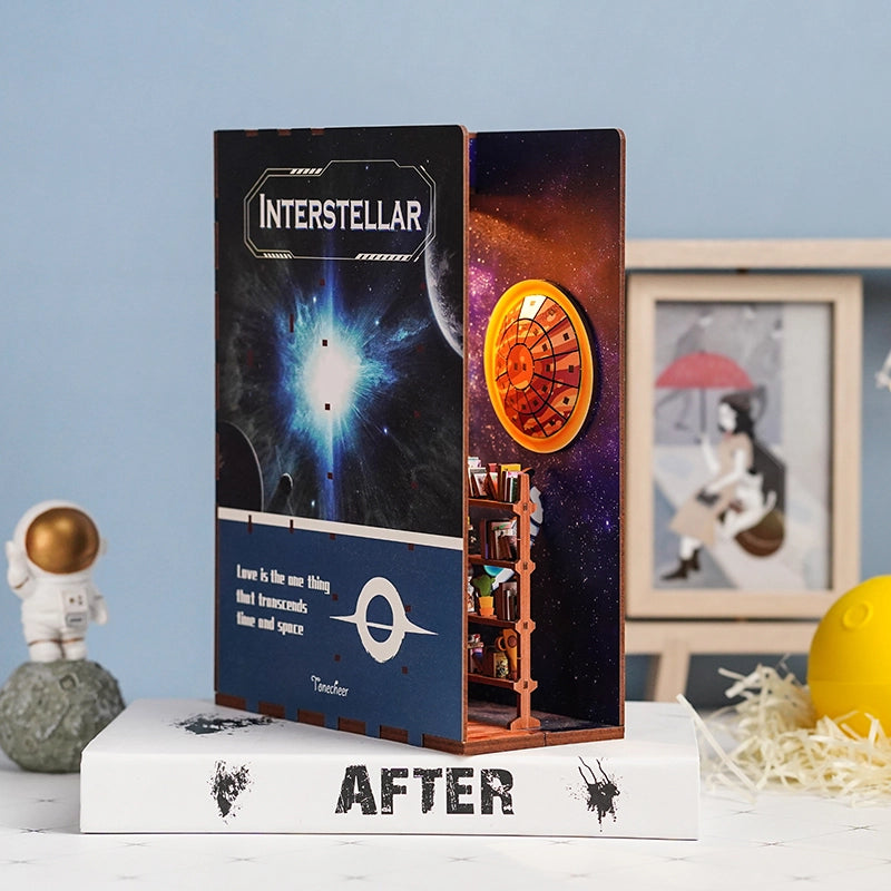 Diy Miniature House Book Nook Kit: Interstellar