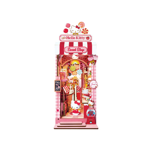 Hello Kitty® Sweet Shop - DIY Book Nook Kit (Miniature Candy Shop)