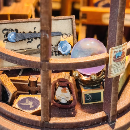 Wand Emporium - DIY Book Nook Kit (Miniature Wizard Shop)