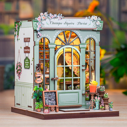 Champs-Élysées Florist - DIY Book Nook Kit (Miniature Flower Shop)