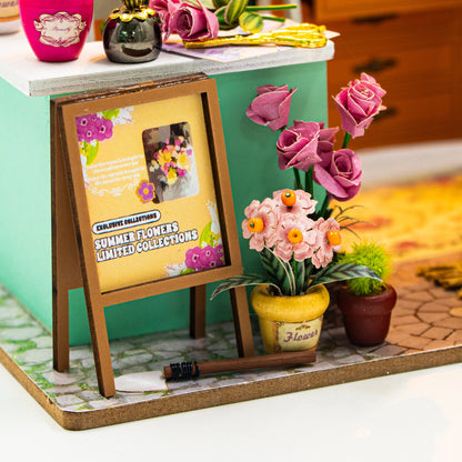 DIY Miniature House Kit: Petal & Bloom