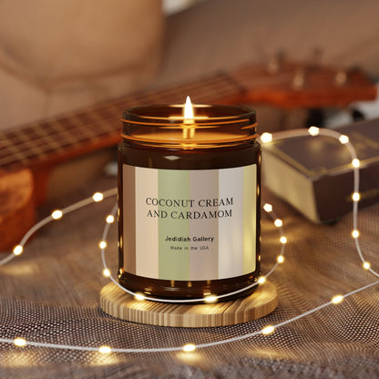 Coconut Cream and Cardamom Candle
