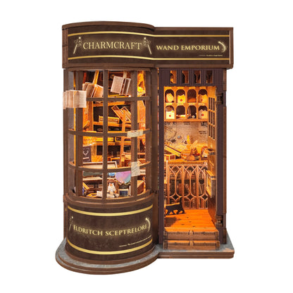 Wand Emporium - DIY Book Nook Kit (Miniature Wizard Shop)