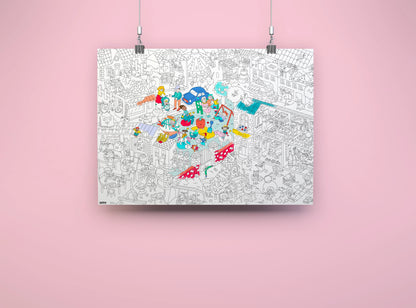 Kids Life Giant Poster