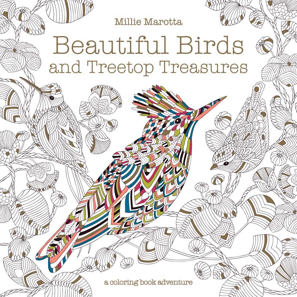 Millie Marotta's Beautiful Birds and Treetop Treasures