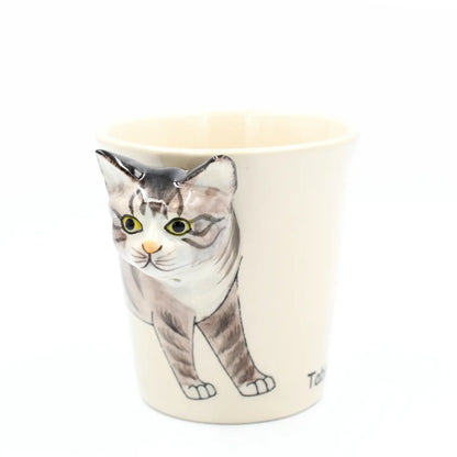 Tabby Cat Mug 10 oz