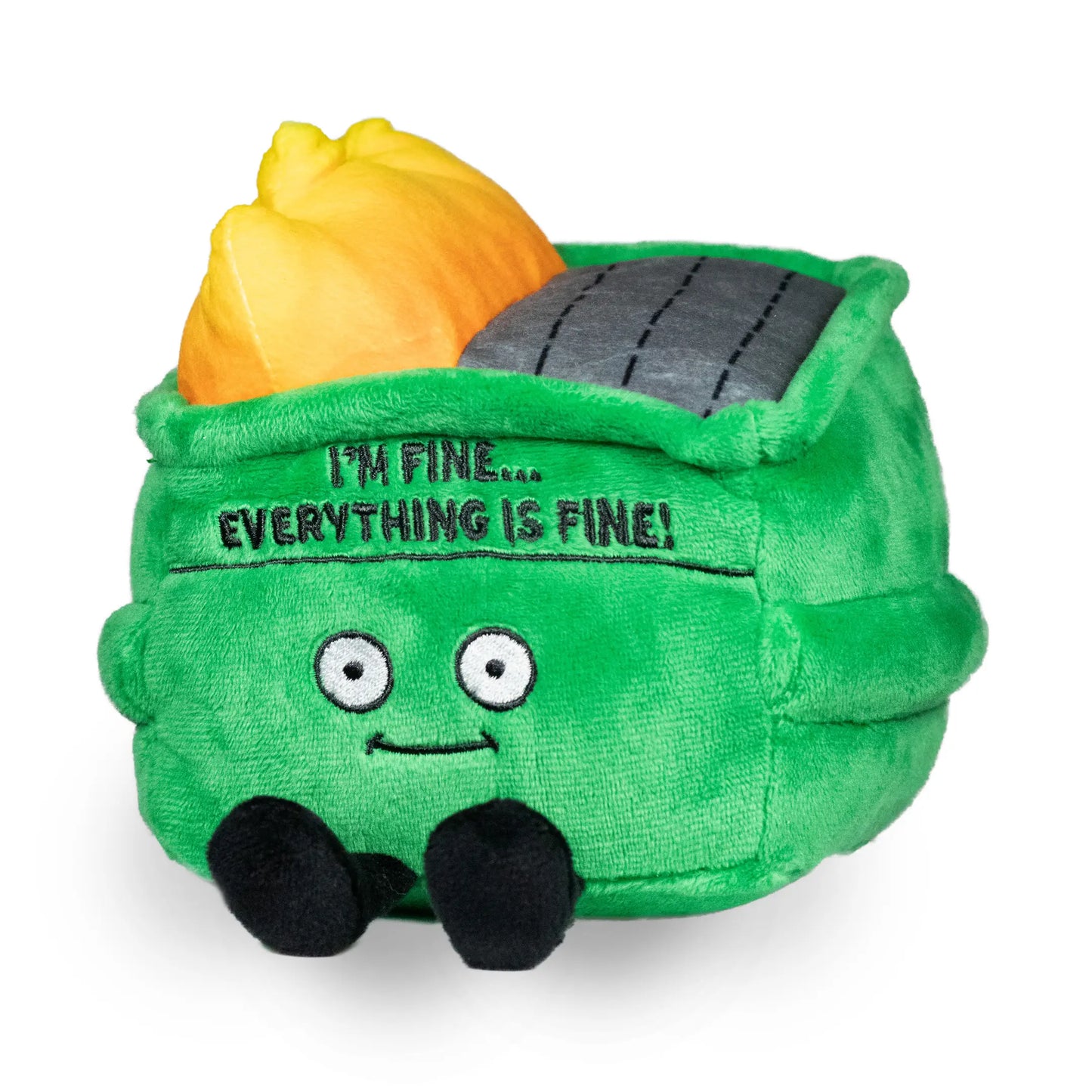 Dumpster Fire Plushie Meme