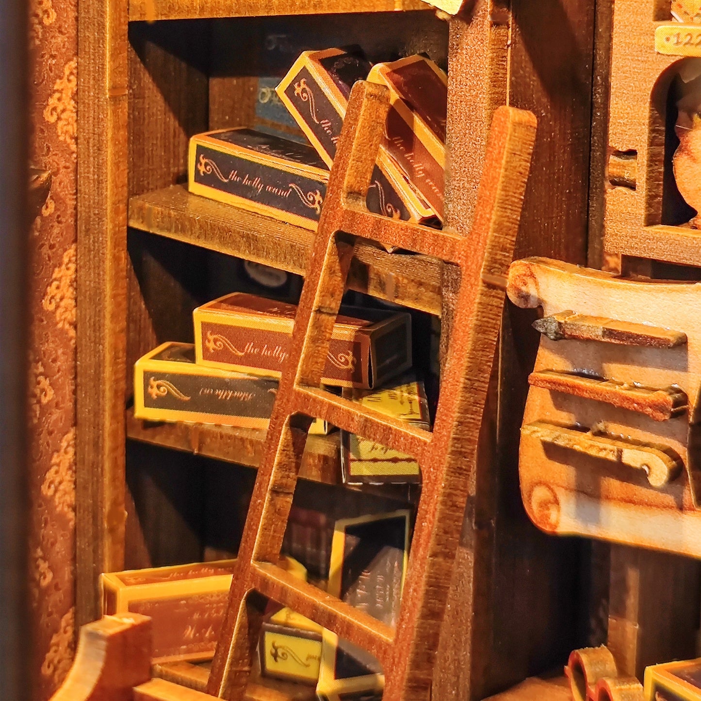 Wand Emporium - DIY Book Nook Kit (Miniature Wizard Shop)