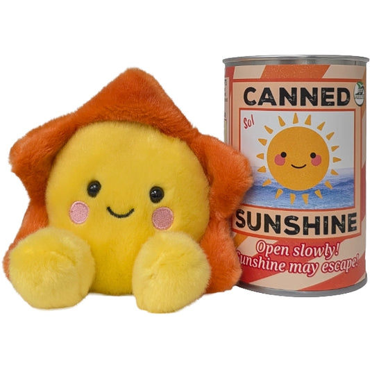 Sol the Canned Sunshine Stuffed Animal Plush w/Funny Jokes