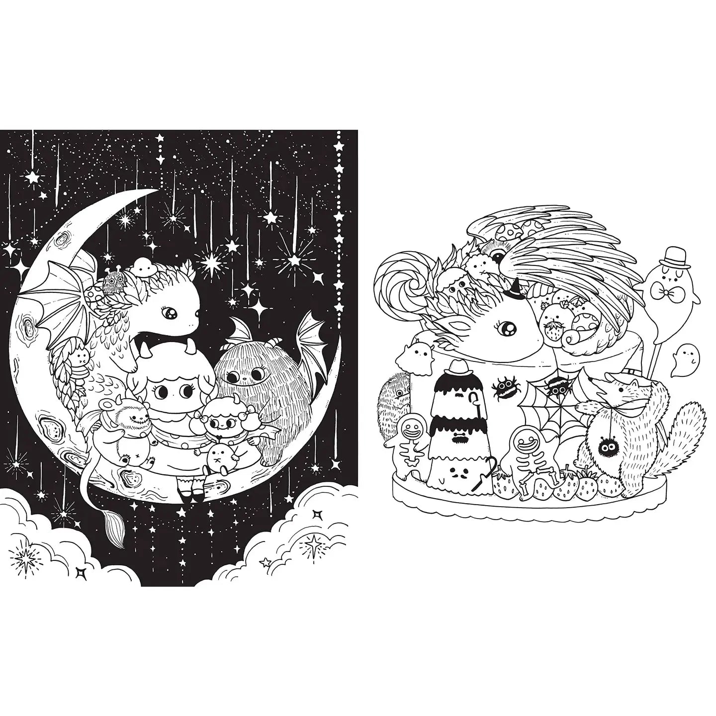 A Million Little Monsters Coloring Book