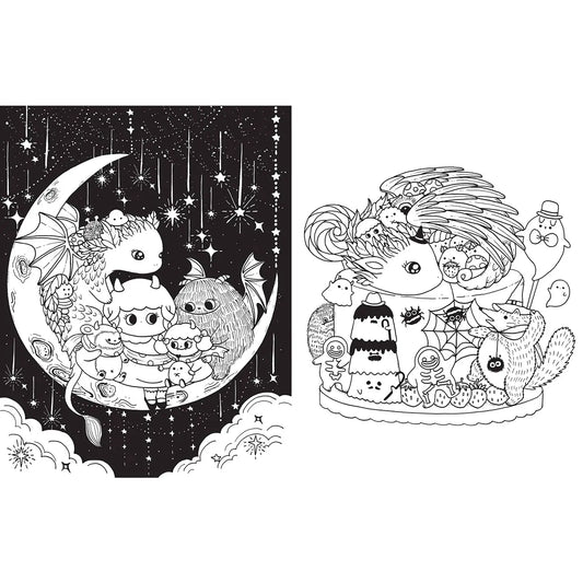 A Million Little Monsters Coloring Book