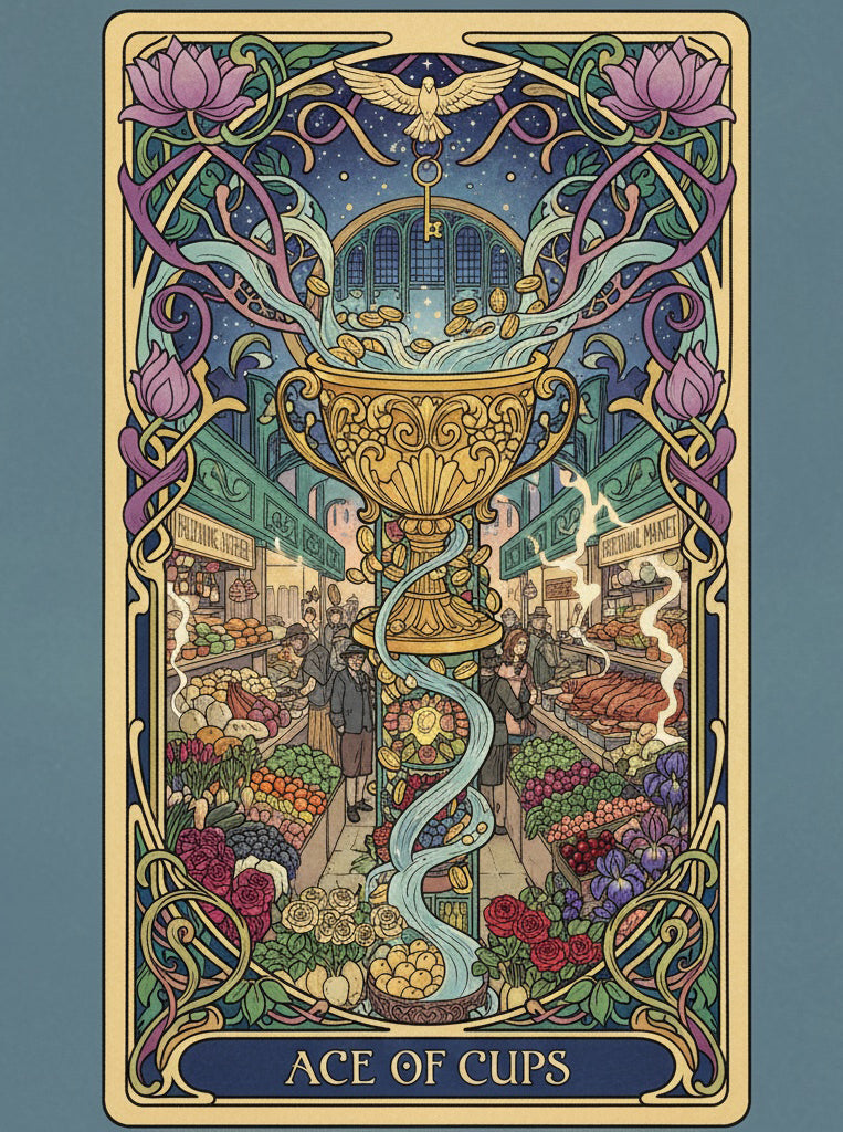 Philadelphia Themed Tarot Art
