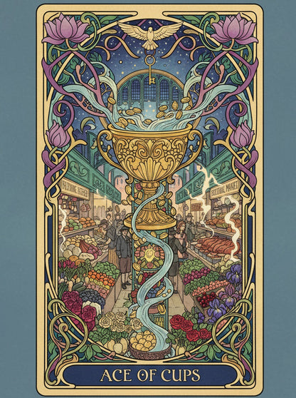 Philadelphia Themed Tarot Art