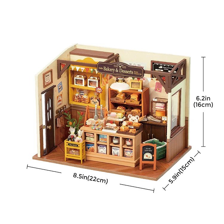 Becka's Baking House DIY Miniature House Kit DG161