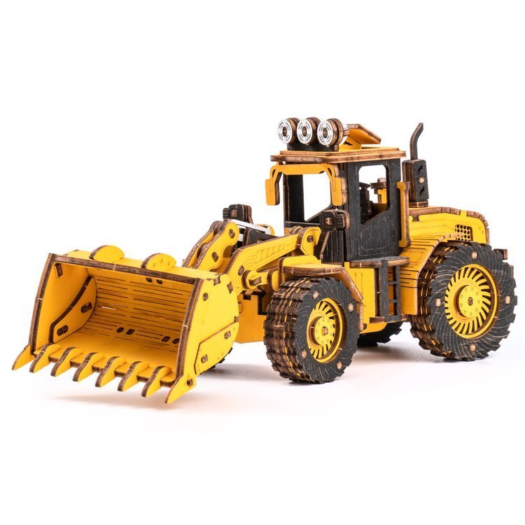 Bulldozer Engineering Vehicle 3D Wooden Puzzle TG509K