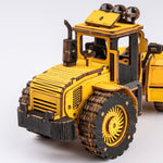 Bulldozer Engineering Vehicle 3D Wooden Puzzle TG509K