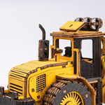 Bulldozer Engineering Vehicle 3D Wooden Puzzle TG509K