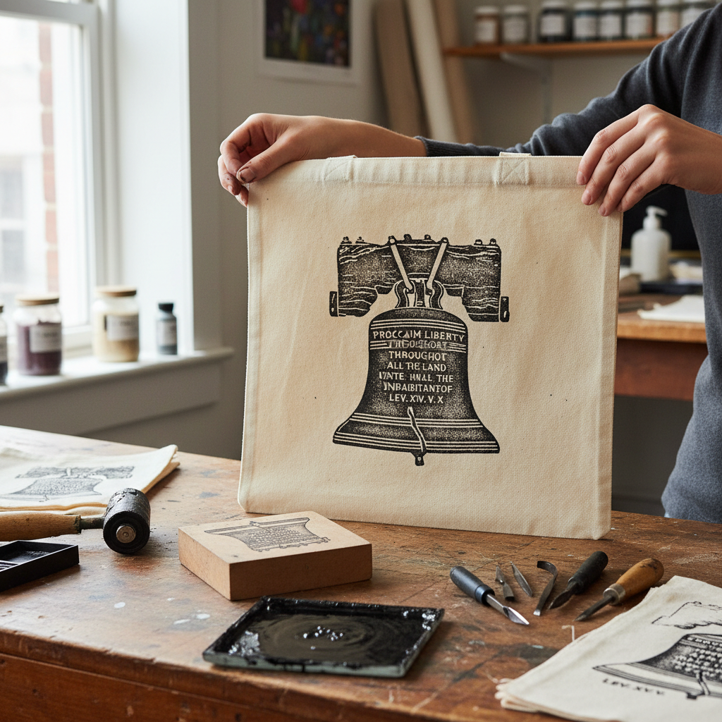 Block Printing Tote Workshop (City Stamp or Botanical Stamp)