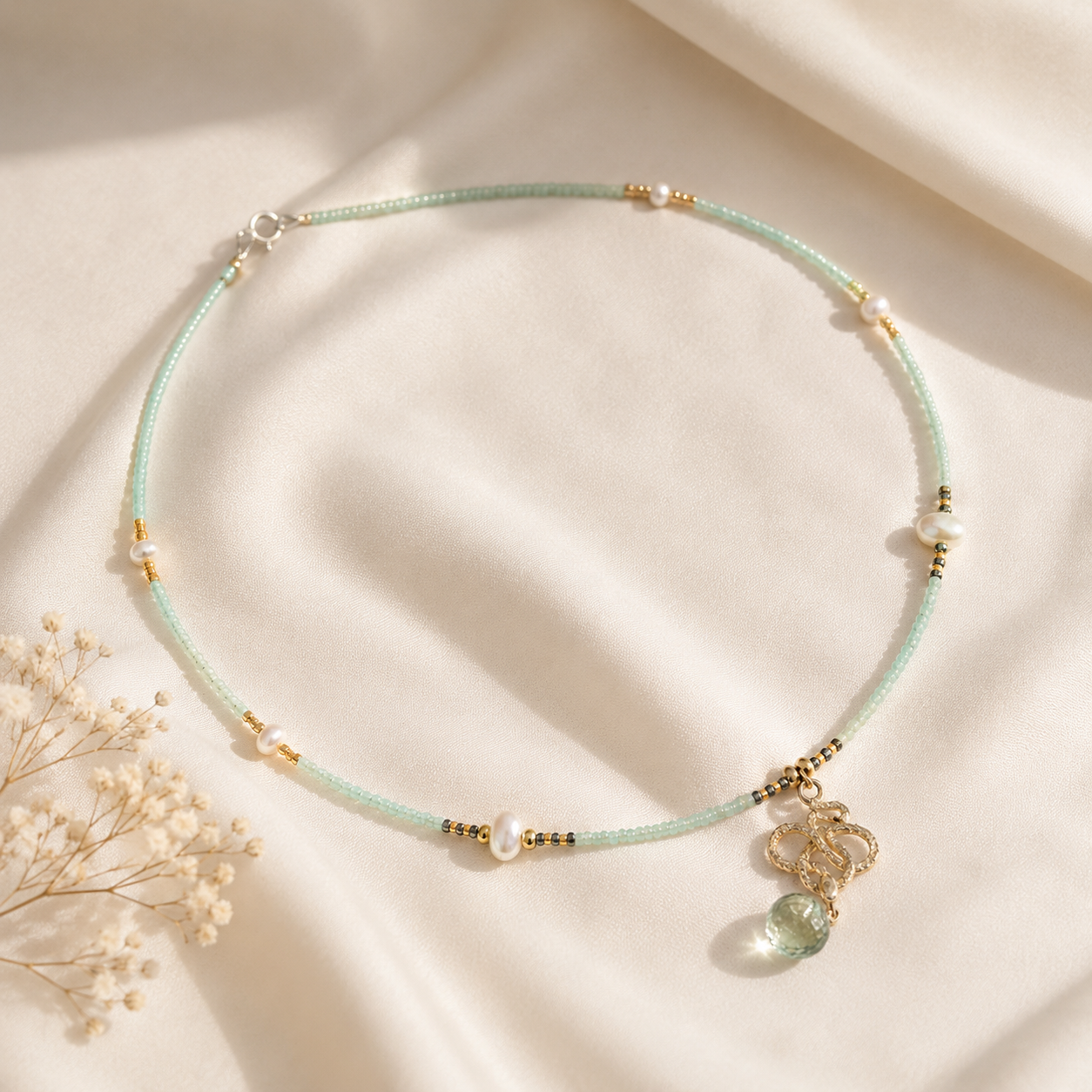 Tiantian Li's Handmade necklaces Summer 2026