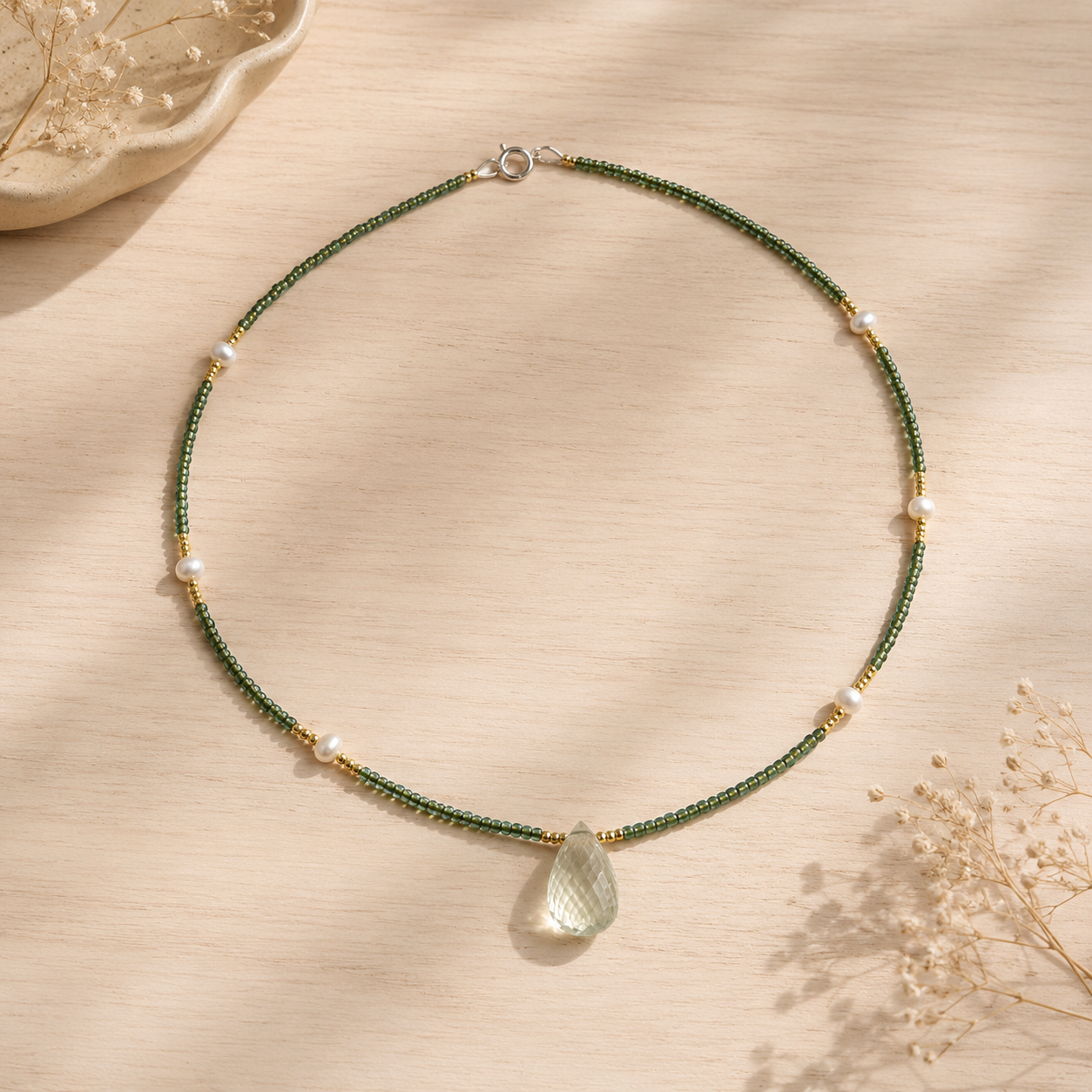 Tiantian Li's Handmade necklaces Summer 2026