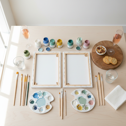 Couples Collaborative Canvas (Date Night)