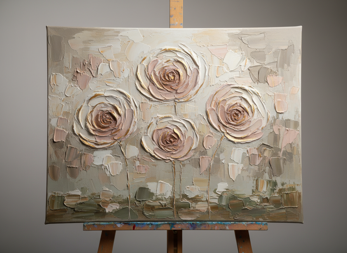 Texture Painting Date Night (Two Mini Panels or One Shared Canvas)
