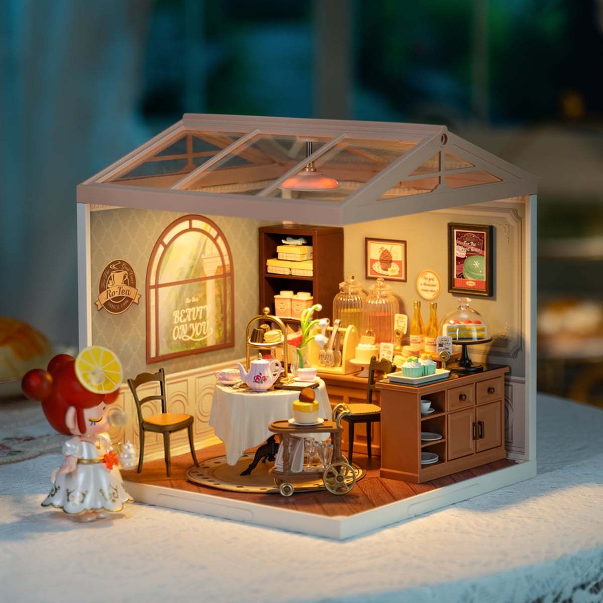 DIY Miniature House Kit - Sweet Sips Tea