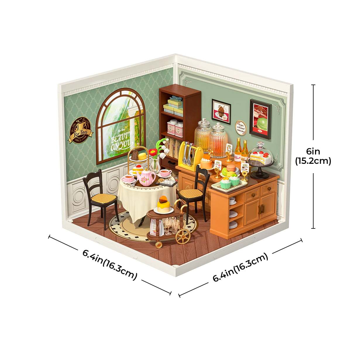 DIY Miniature House Kit - Sweet Sips Tea