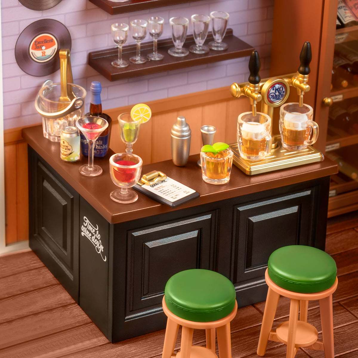 DIY Miniature House Kit - Leisurely Cheeres Bar