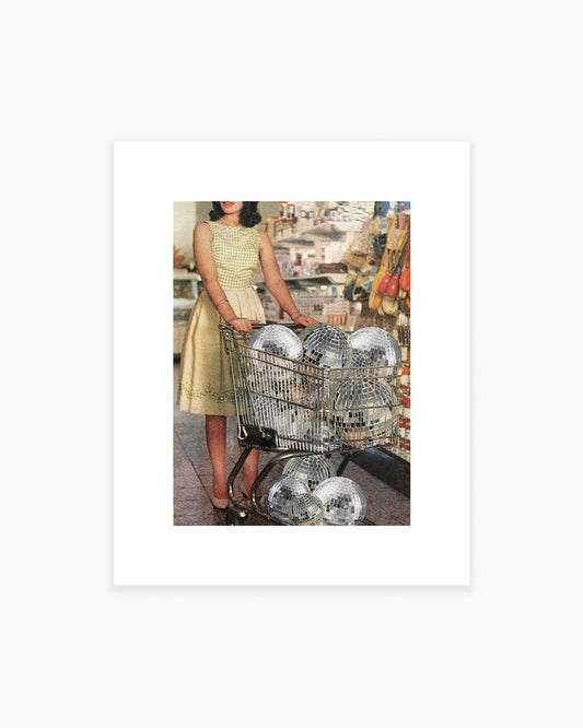 (Disco)Unt Supermarket, Open Edition Print by Julia Walck