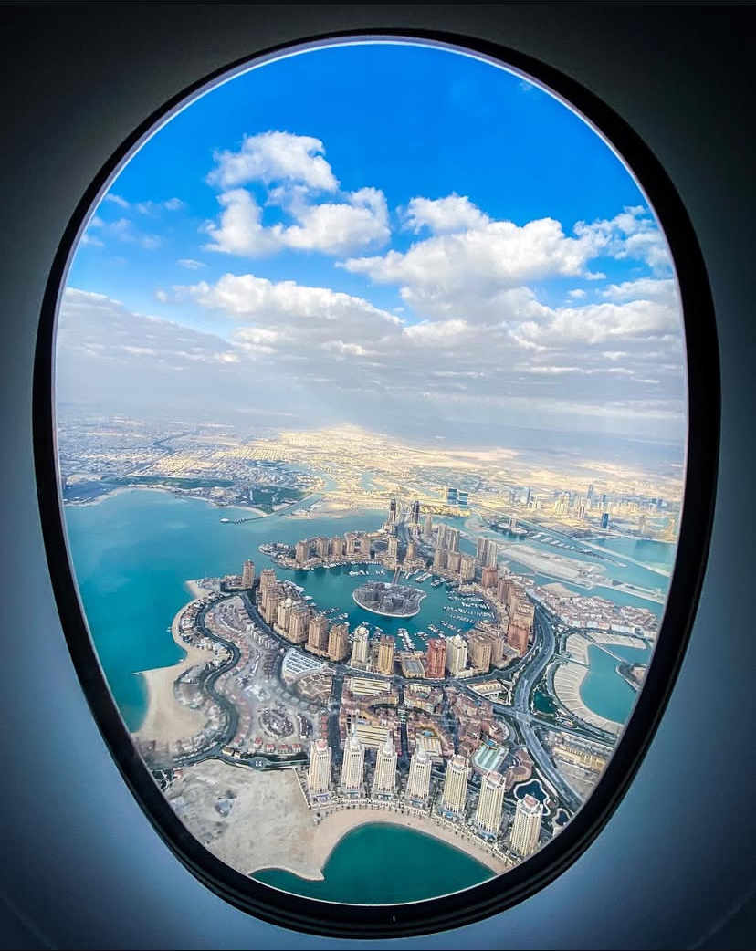 Wiz Eyes: Doha from the Clouds